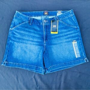 Lee Legendary Expedition Denim Shorts Mid Rise Women’s Size‎ 14 Medium